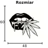 Usta DEKORACJA ŚCIENNA obraz na ścianę