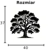 Drzewo DEKORACJA ŚCIENNA obraz na ścianę