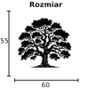 Drzewo DEKORACJA ŚCIENNA obraz na ścianę