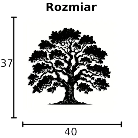 Drzewo DEKORACJA ŚCIENNA obraz na ścianę