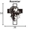 Krzyż z Jezusem 2  DEKORACJA ŚCIENNA obraz na ścianę