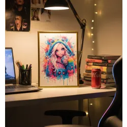 Plakat A4 „Cute Girl”