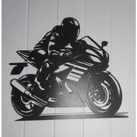 Motocyklista DEKORACJA ŚCIENNA  obraz na ścianę