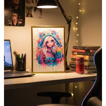 Plakat A4 „Cute Girl”