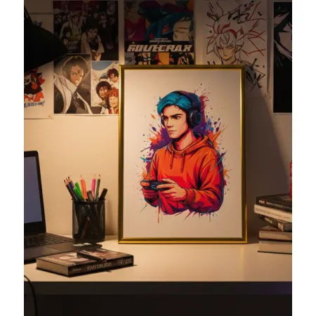 Plakat A4 Gamer