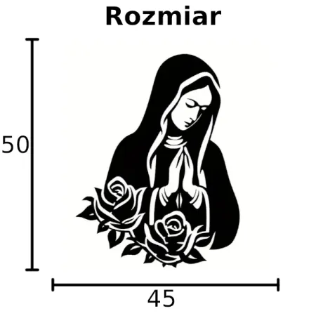 Matka Boska DEKORACJA ŚCIENNA obraz na ścianę